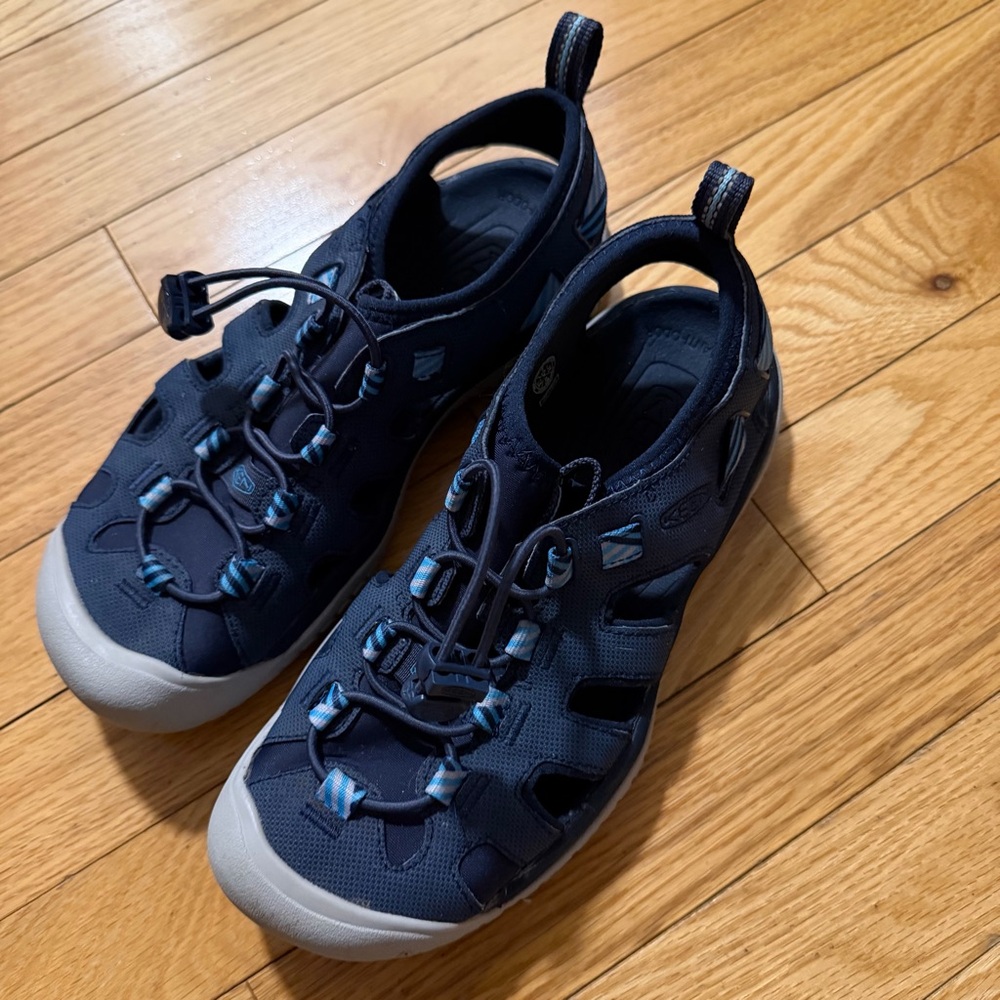 KEEN Navy Blue Closed-Toe Water Sandals